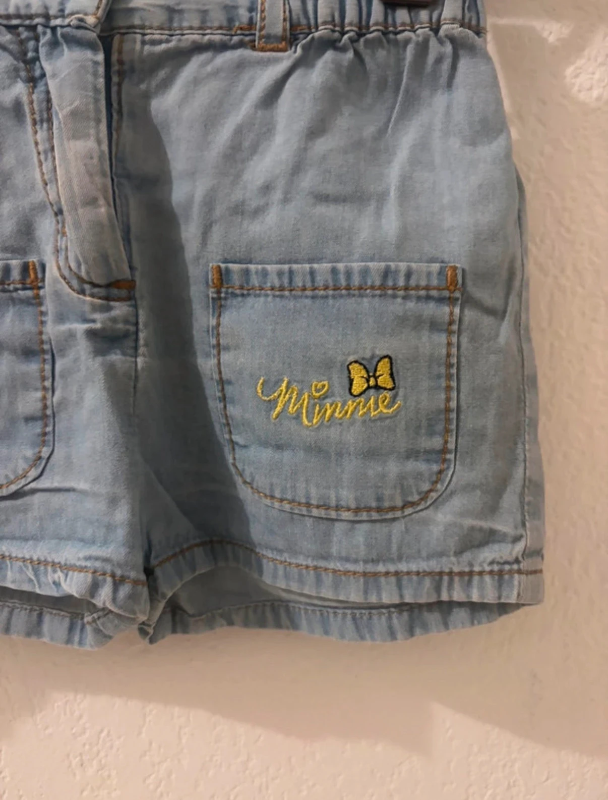 Pantalón corto de chambray Minnie Mouse - Disney Baby – photo 3